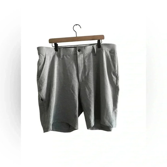 Bylt Premium Basics Kinetic Shorts in Gray  Men's 40 - Picture 3 of 13